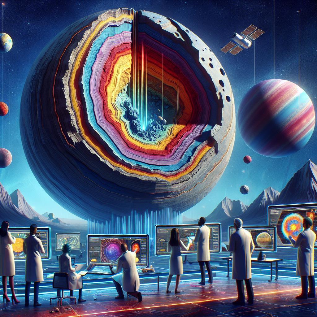 Wie moderne Planetenforschung verborgene Strukturen unter planetaren Oberflächen sichtbar macht