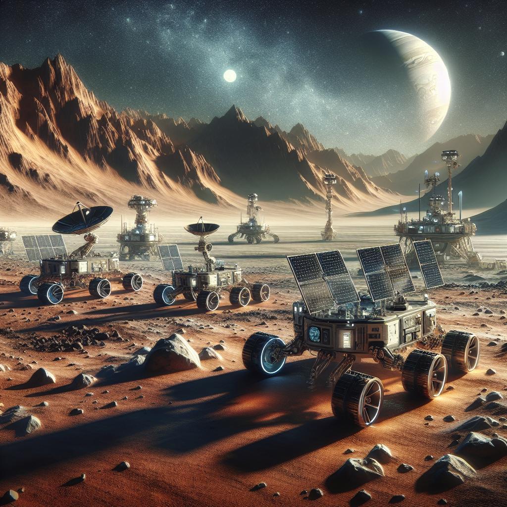 Technologische Durchbrüche bei Landern und Rovern für extrem raue Umgebungen