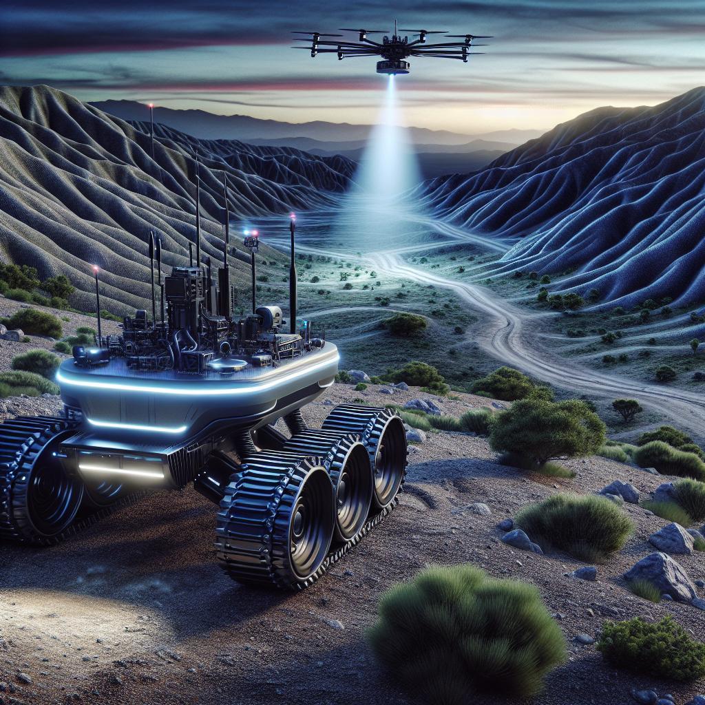 Autonome Navigation auf unebenem Terrain