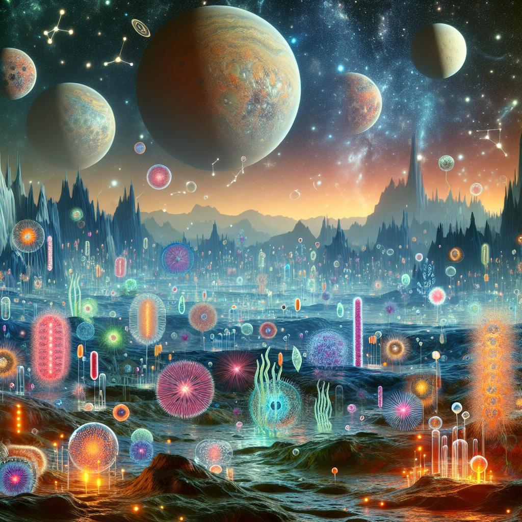 Simulation mikrobieller Lebensbedingungen auf anderen Planeten